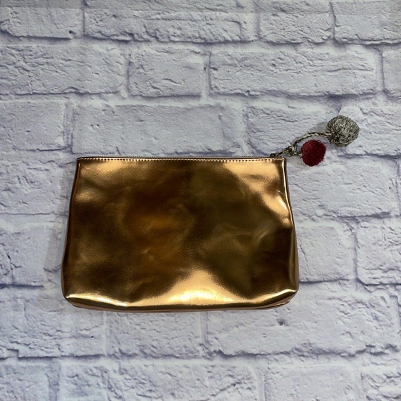 Madewell - Small Pom-Pom Zip Pouch - Picture 2 of 4